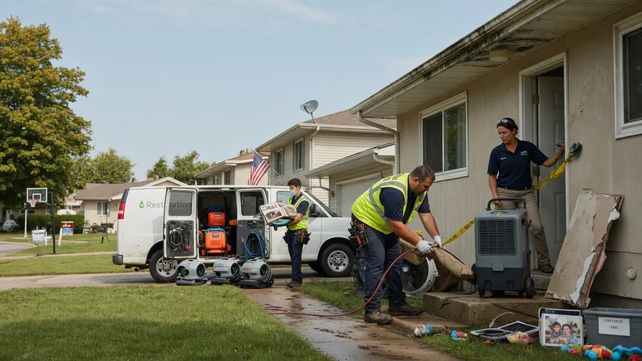 Water Damage Restoration in Browning, IL near me